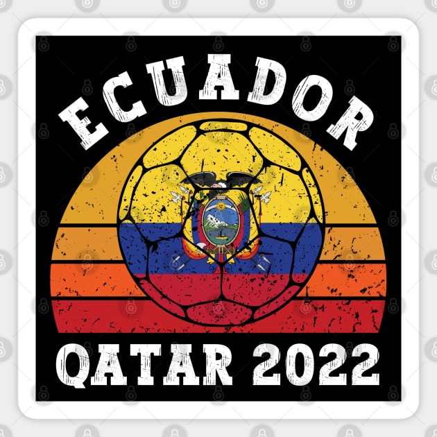 Ecuador World Cup Magnet by footballomatic